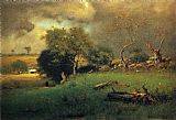 George Inness The Storm painting